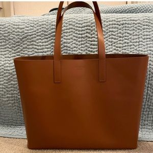 Everlane The New Day Market Tote- Cognac (Never Used)